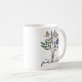 Mug Aujourd'hui, je choisis la paix (Devant droit)