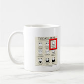 Mug Aujourd'hui je sens bon chaotique (Gauche)