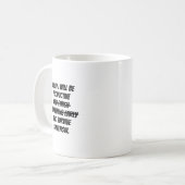 Mug Aujourd'hui je serai productif (Devant gauche)