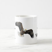 Mug Aujourd'Hui Je Vais Tourner Comme Un Aigle....JE V (Centre)