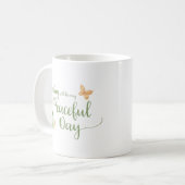 Mug Aujourd'hui sera ma journée paisible (Devant gauche)