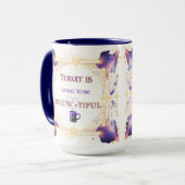 Mug Aujourd'hui va être brassant (Devant gauche)