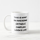 Mug aumônier catholique, génial (Gauche)