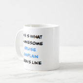 Mug aumônier de croisière, génial (Devant gauche)