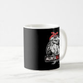Mug Auntasaurus T rex Dinosaur Auntie Saurus Famille M (Devant droit)