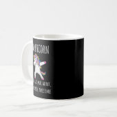 Mug Aunticorn Like An Aunt Only Awesome Dabbing Unicor (Devant gauche)