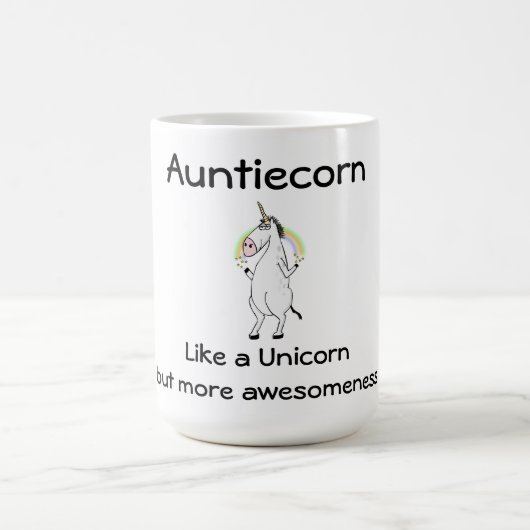 Mug Auntiecorn licorn (Centre)