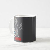 Mug Auntiesaurus T Rex Dinosaur Autism Awareness Aunti (Devant gauche)
