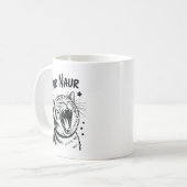 Mug Aur Naur Funny Cat Meme Cute Cat Lover Aesthetic (Devant gauche)