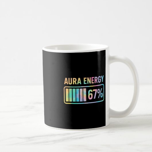 Mug Aura Energy 67 Funny Six Seven Meme Gen Alpha Slan (Droite)