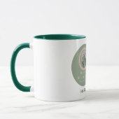 Mug Aura Personnalisée de Maternité - Café Zen Boho (Gauche)