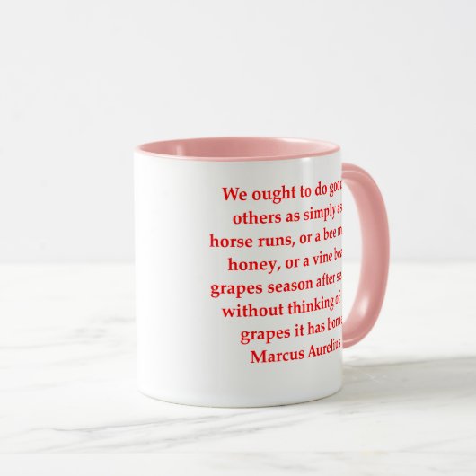 Mug aurelius de Marcus (Devant droit)