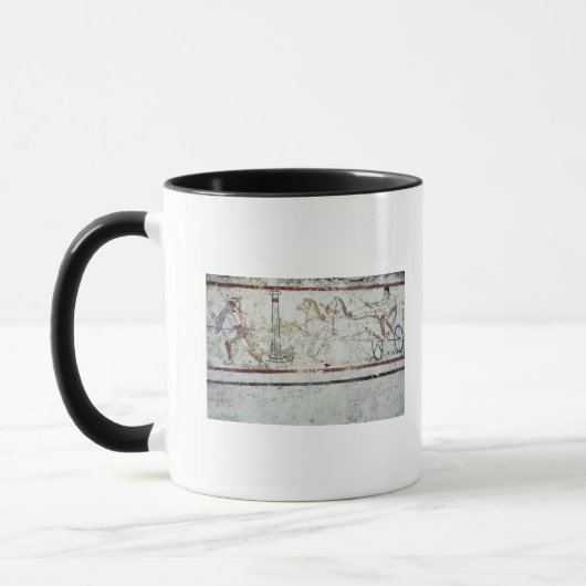 Mug Aurige et gladiateur, de la tombe de (Gauche)
