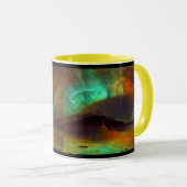 Mug Aurora boréale, aurores boréales (Devant droit)
