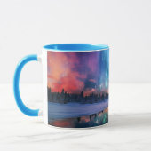 Mug Aurora Borealis, Northern Lights, (Gauche)