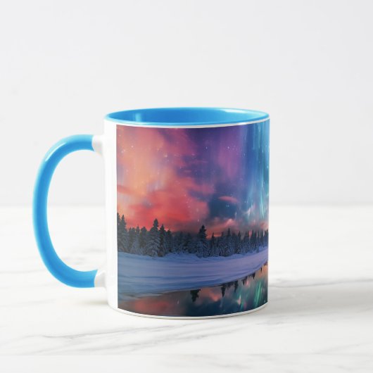 Mug Aurora Borealis, Northern Lights, (Gauche)