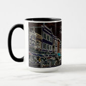 Mug Aurora Illinois Sud Broadway Neon Art 1920 (Gauche)