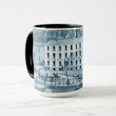 Mug Aurora Illinois Woolen Mills 1871 (Devant gauche)