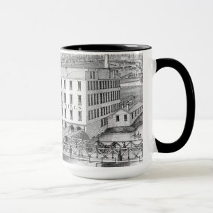 Mug Aurora Illinois Woolen Mills 1871