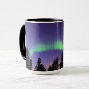 Mug Aurore boréale & Arbres   Manitoba, Canada