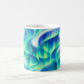 Mug Aurore Boréale Motif Abstrait (Centre)