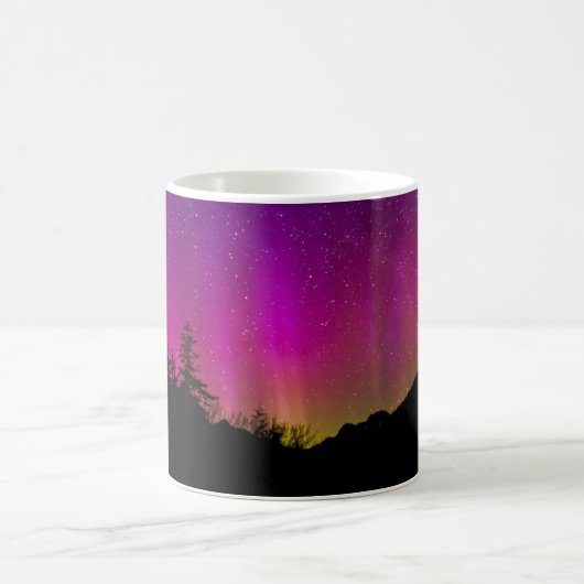Mug aurores boréales Aurora Borealis étoile ciel (Centre)
