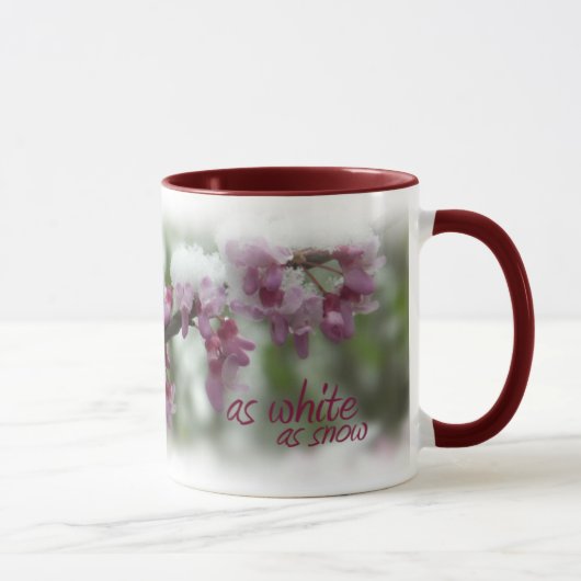 Mug Aussi blanc que la neige (Droite)