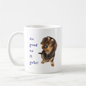Mug Aussi bon que lui obtient (Gauche)