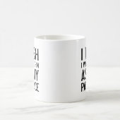 Mug Aussi mince que ma patience (Centre)