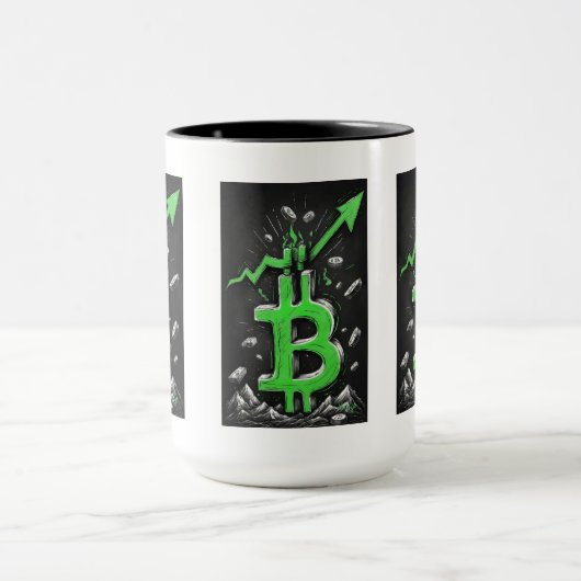 Mug Aussi vert que l'argent (Centre)