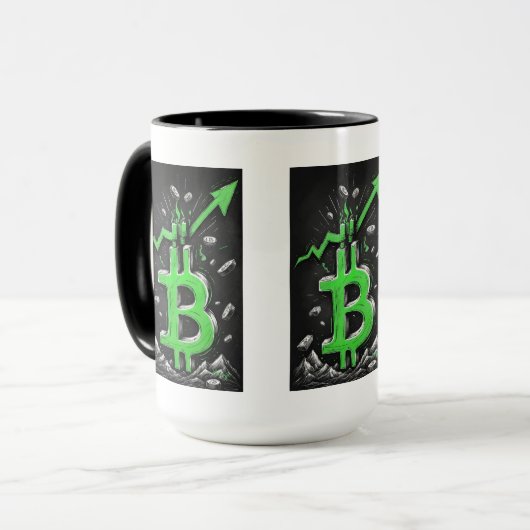 Mug Aussi vert que l'argent (Devant gauche)