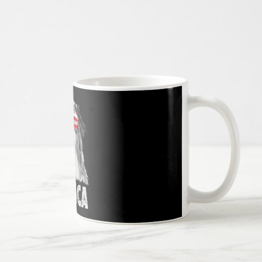 Mug Aussie berger australien 4 juillet merica (Droite)