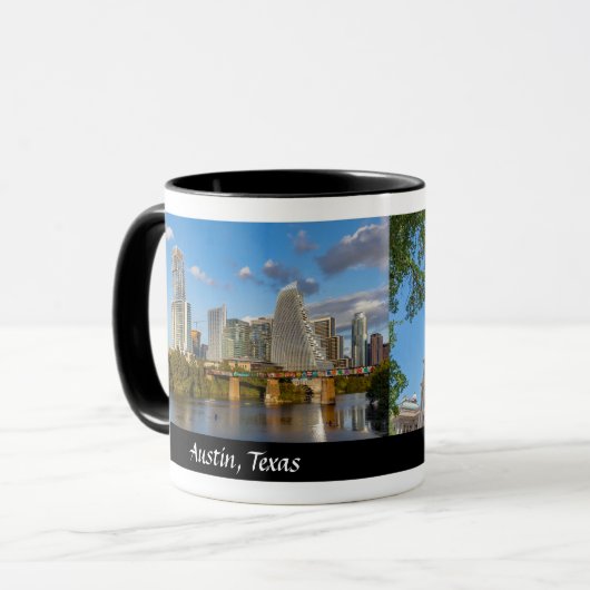 Mug Austin & State Capitol du Texas - Designer Coffee (Devant gauche)