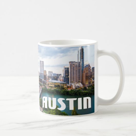 Mug Austin, Texas City skyline photo (Droite)