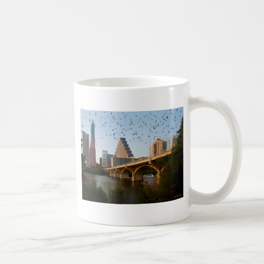 Mug Austin, Texas Congress Bridge Bats (Droite)