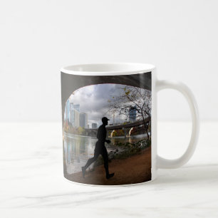 Mug Austin Texas Lady Bird Lake Trail Runer
