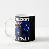 Mug Australia Flag Cricket Fans Player Coach Australia (Gauche)