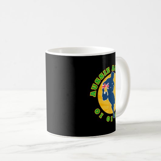 Mug Australia Rugby, Wallabies Aussie Aussie Aussie Oi (Devant droit)