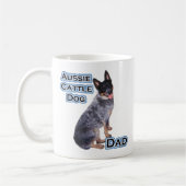 Mug Australian Cattle Chien Papa 4 (Gauche)