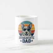 Mug Australian Cattle Dog Dad Vintage Sunset Shirt_1 (Centre)