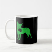 Mug Australian Cattle Dog Irish Clocher St Patrick Day (Gauche)