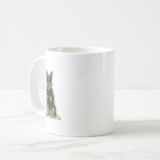 Mug Australian Kele Christmas I'm Fine Everything Is F (Devant gauche)