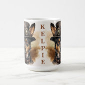 Mug Australian Kelpie Steampunk Dog (Centre)