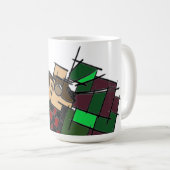 Mug Australian Shepherd hiver (Devant droit)