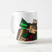 Mug Australian Shepherd hiver (Devant gauche)