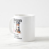 Mug Australian Shepherd Origin Funny Aussie Dog Lover  (Devant gauche)
