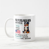 Mug Australian Shepherd Origin Funny Aussie Dog Lover  (Gauche)