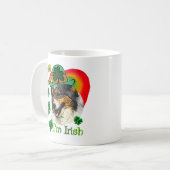 Mug Australian Shepherd St patrick (Devant gauche)