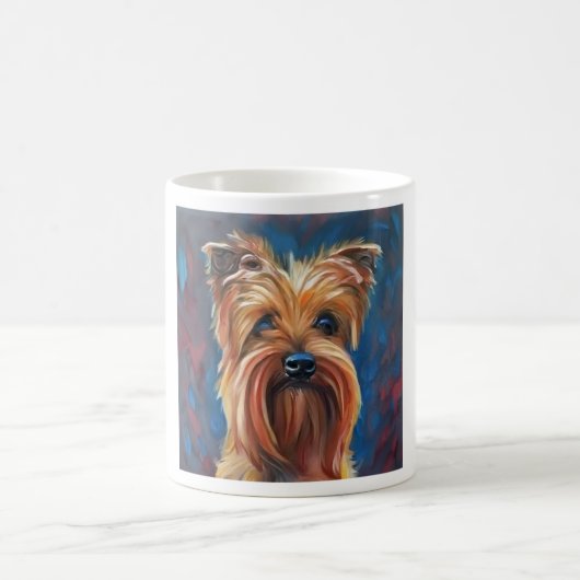 Mug Australian Terrier - Portrait de chien (Centre)