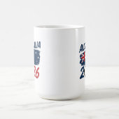 Mug Australie 2026 Couleurs de Drapeau de Design pour (Centre)